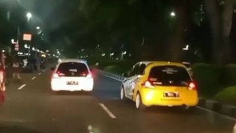 11 Anak Gaul Jakarta yang Balap Liar di Senayan Kena Tilang
