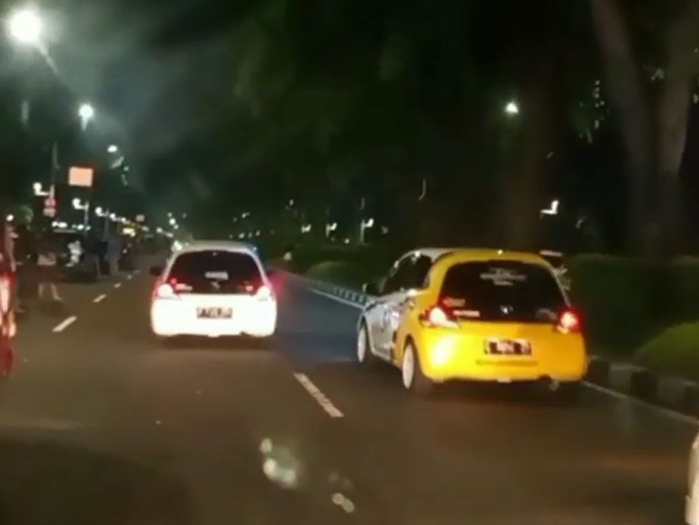 11 Anak Gaul Jakarta yang Balap Liar di Senayan Kena Tilang