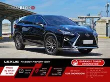 2017 Lexus RX 200t 2.0 F Sport SUV Odo 50 Rbuan Pajak Panjang RARE ITEMS