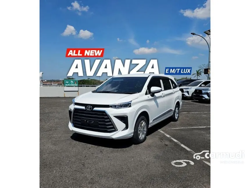 Jual Mobil Toyota Avanza 2024 E 1.3 di Jawa Barat Manual MPV Putih Rp 217.000.000