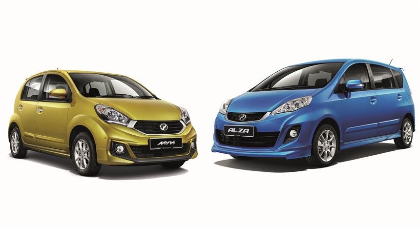Perodua Alza S And Myvi Premium XS Launched: From RM48,862 