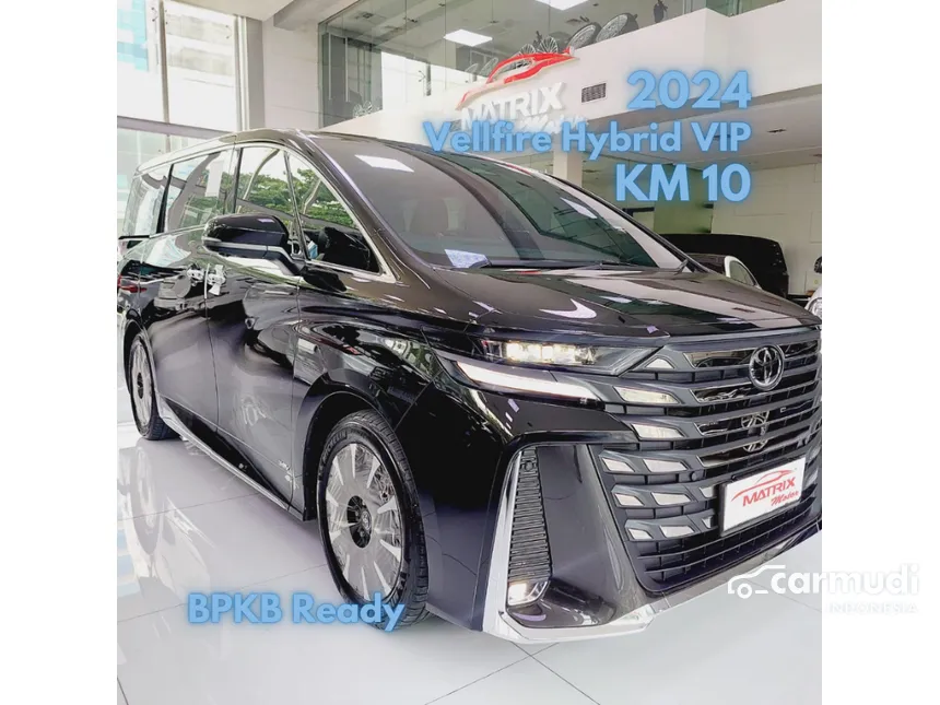 Jual Mobil Toyota Vellfire 2024 HEV Executive Lounge VIP Type 2.5 di DKI Jakarta Automatic MPV Hitam Rp 1.975.000.000
