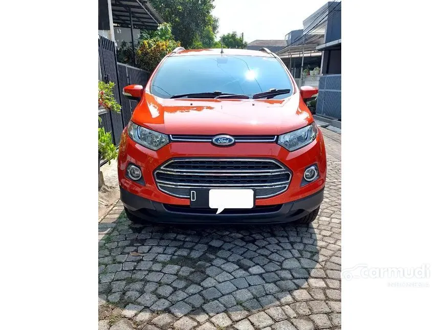 Jual Mobil Ford EcoSport 2014 Titanium 1.5 di Jawa Barat Automatic SUV Orange Rp 120.000.000