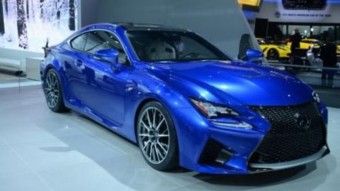 Lexus RC F อีกคู่แข่งที่น่ากลัวของ BMW M4 เผยโฉมที่ Detroit