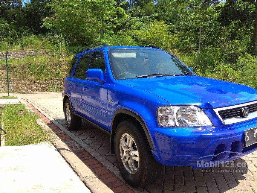 Jual Mobil Honda CR-V 2001 4X2 2.0 di DKI Jakarta Automatic SUV Biru Rp 