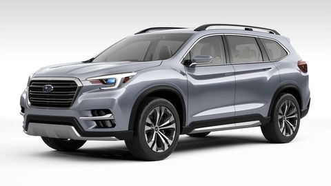 New York 2017: Subaru Ascent 7-Seater SUV Debuts