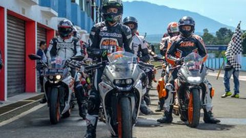 Puluhan Pengguna KTM Ngumpul di Sentul