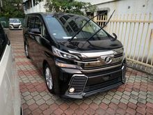2015 TOYOTA VELLFIRE 2.5 Z-SPEC SUNROOF ( 2 WHEEL ) 4 STAR UNREG