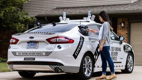 Canggih, Kirim Pizza Sekarang Pakai Mobil Otonom