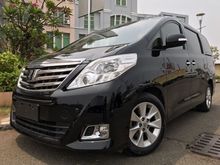 2014 Toyota Alphard 2.4 G G MPV Km30rb Ori Tgn-1 TDP.175JT