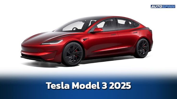 เปิดตัว Tesla Model 3 2025 เพิ่มก้านไฟเลี้ยว, กล้องด้านหน้า