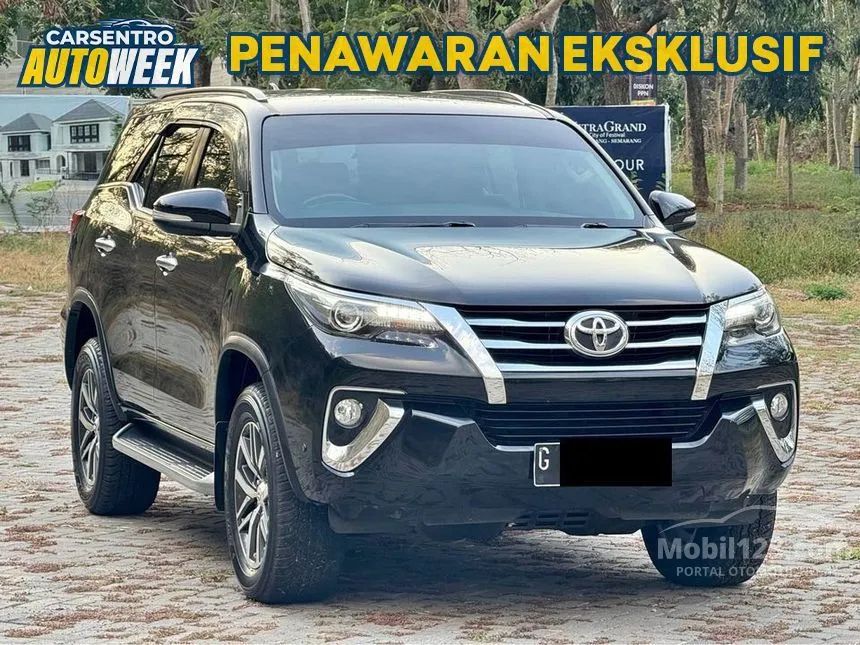 Jual Mobil Toyota Fortuner 2016 VRZ 2.4 di Jawa Tengah Automatic SUV Hitam Rp 349.000.000