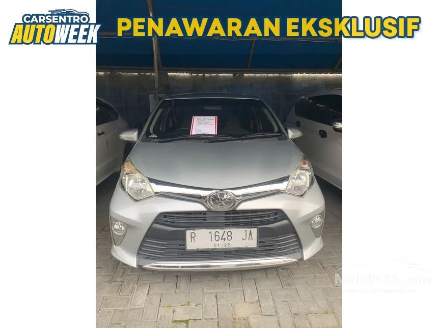 Jual Mobil Toyota Calya 2017 G 1.2 di Yogyakarta Manual MPV Silver Rp 110.000.000
