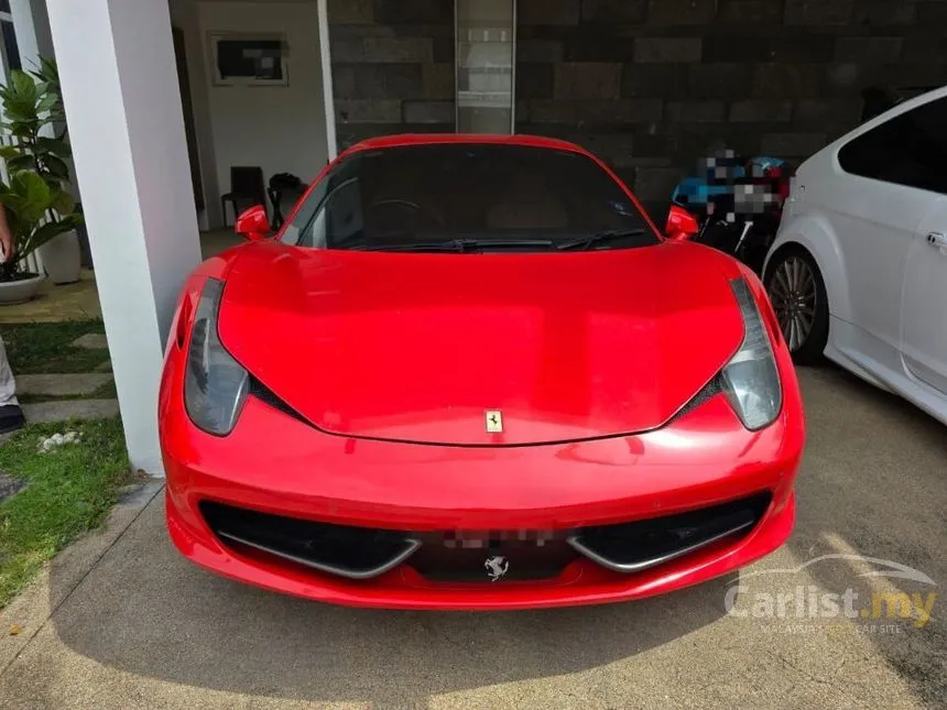 2012 Ferrari 458 Italia Coupe