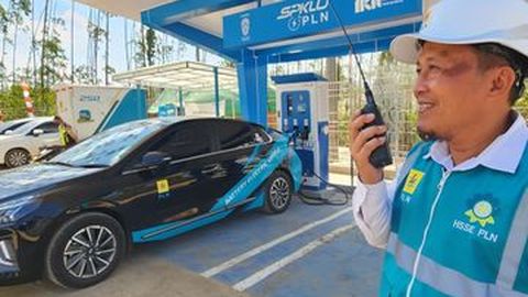 Sampai 2024, PLN Mau Bikin 26 Tempat Cas Mobil Listrik di IKN