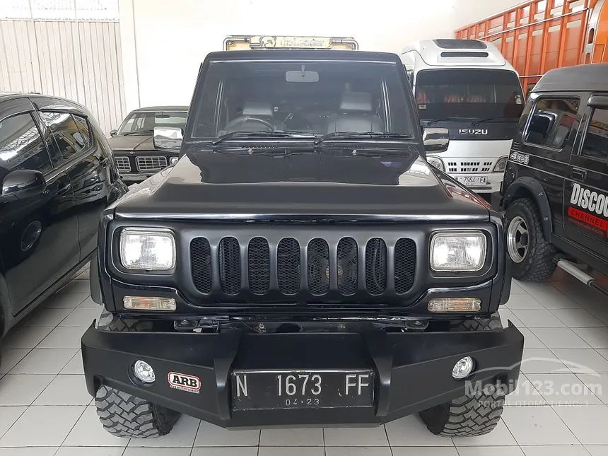 Jual Mobil Daihatsu Taft 1995 2.8 di Jawa Timur Manual Jeep Hitam Rp