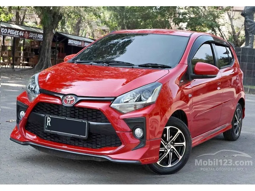Jual Mobil Toyota Agya 2021 TRD 1.2 di Jawa Tengah Automatic Hatchback Merah Rp 140.000.000