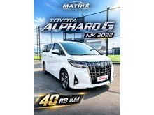 2022 Toyota Alphard 2.5 G MPV Odometer 40rb KM record original Pajak panjang 1thn