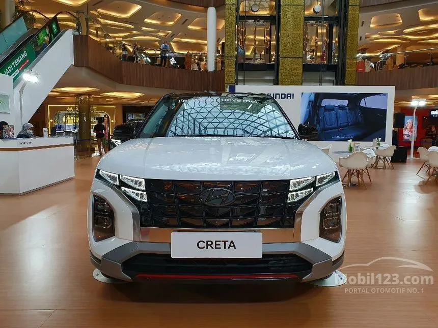 Jual Mobil Hyundai Creta 2024 Prime 1.5 di Banten Automatic Wagon Putih Rp 380.000.000