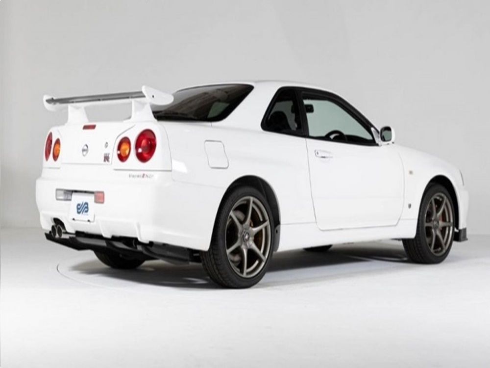 Nissan Skyline R34 GT-R V-Spec II Nur จากปี 2002 ที่ใหม่ที่สุด