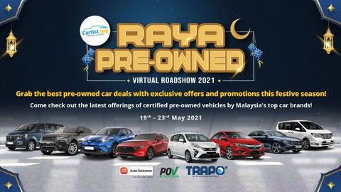 Amazing Deals, Prizes At The Carlist Raya Pre-Owned Virtual Roadshow 2021
