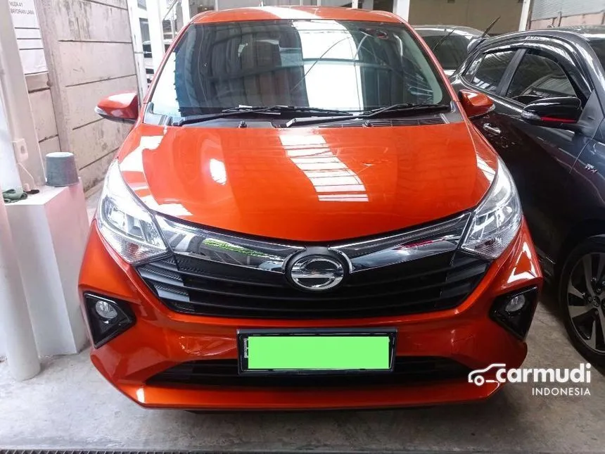 Jual Mobil Daihatsu Sigra 2021 R 1.2 di Banten Manual MPV Orange Rp 124.000.000