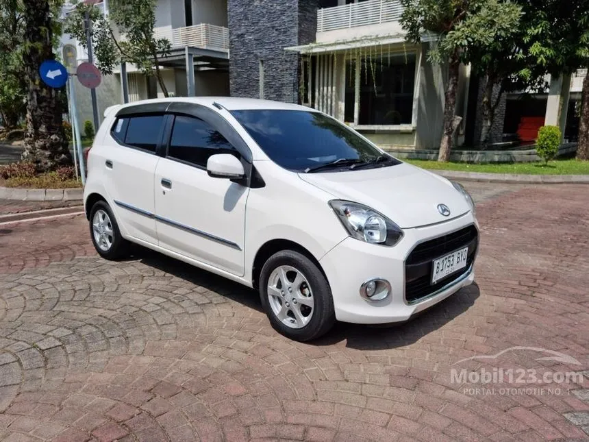Jual Mobil Daihatsu Ayla 2014 X 1.0 di Yogyakarta Manual Hatchback Putih Rp 80.000.000