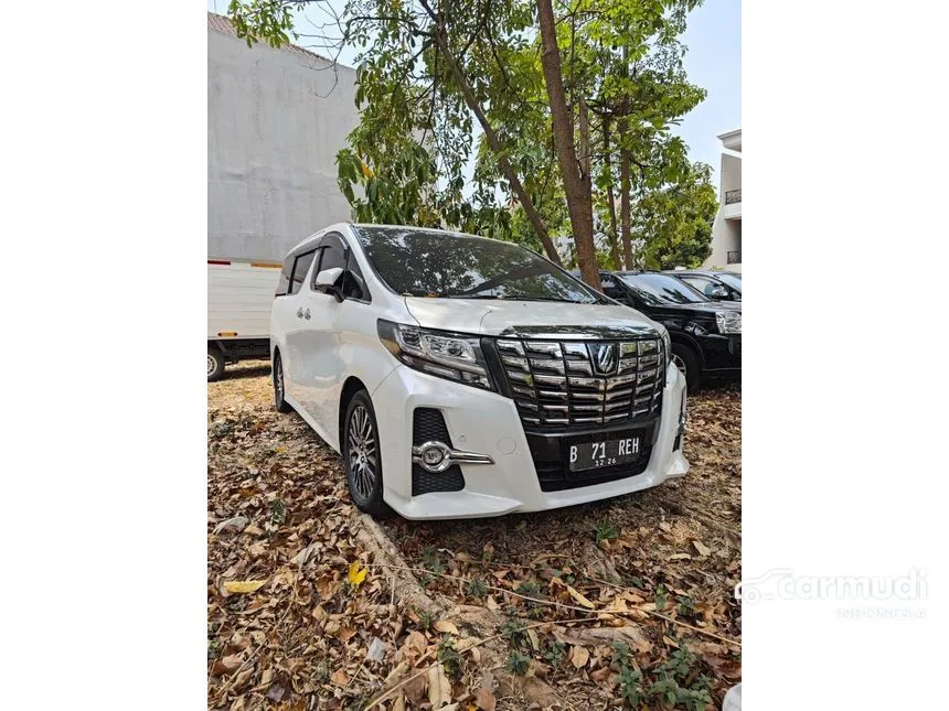 Jual Mobil Toyota Alphard 2015 G S C Package 2.5 di DKI Jakarta Automatic Van Wagon Putih Rp 725.000.000
