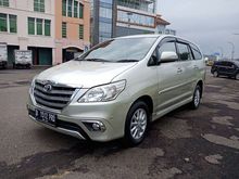 2014 Toyota Kijang Innova 2.5 V MPV terawat TDP 35 juta (nego)