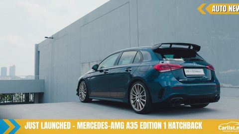 Mercedes-AMG A35 Hatchback Launched! 306PS, RM380k