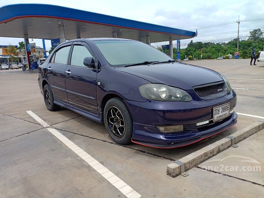 Toyota corolla altis 2002 Toyota corolla altis 2002