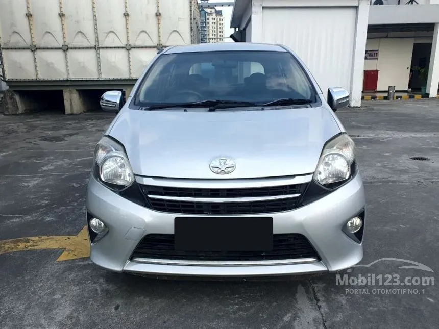 Jual Mobil Toyota Agya 2015 G 1.0 di DKI Jakarta Automatic Hatchback Silver Rp 88.000.000