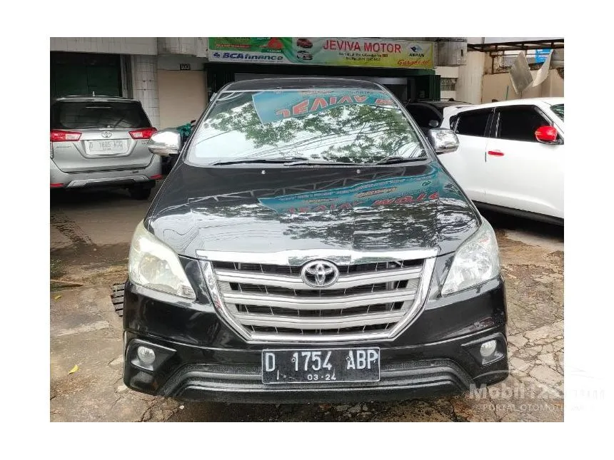 Jual Mobil Toyota Kijang Innova 2014 G 2.0 di Jawa Barat Manual MPV Hitam Rp 185.000.000