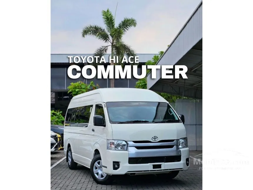 Jual Mobil Toyota Hiace 2024 Commuter 3.0 di Banten Manual Van Wagon Putih Rp 567.230.000