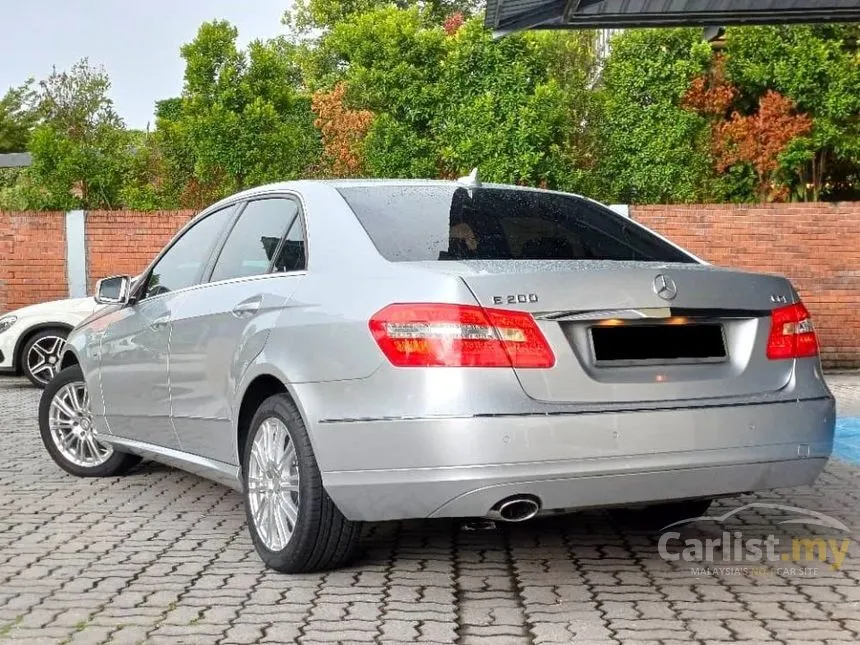 2011 Mercedes-Benz E200 CGI Sedan