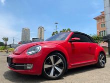 VW BEETLE CABRIO 1.2 TURBO 2013/2015 UK VERSION RED ON BLACK TDP 125JT