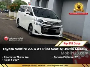 2018 Toyota Vellfire 2.5 G MPV