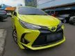 Jual Mobil Toyota Yaris 2021 TRD Sportivo 1.5 di DKI Jakarta Automatic Hatchback Kuning Rp 214.000.000