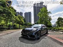 2017 Mercedes-Benz C200 2.0 Converted to C63 S AMG Edition 1 Bodykit with Remus Responder & 6 Pot Brake Kit Under WARRANTY by MBSM