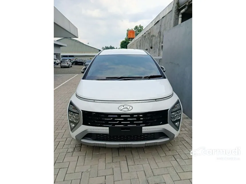 Jual Mobil Hyundai Stargazer 2024 Essential 1.5 di Jawa Barat Automatic Wagon Putih Rp 246.300.000