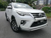 2017 Toyota Fortuner 2.7 SRZ VVT-I AUTO FULL TRD BODYKITS FULL SERVICE RECORD WARRANTY UNTIL 2022 TRUE YEAR MADE
