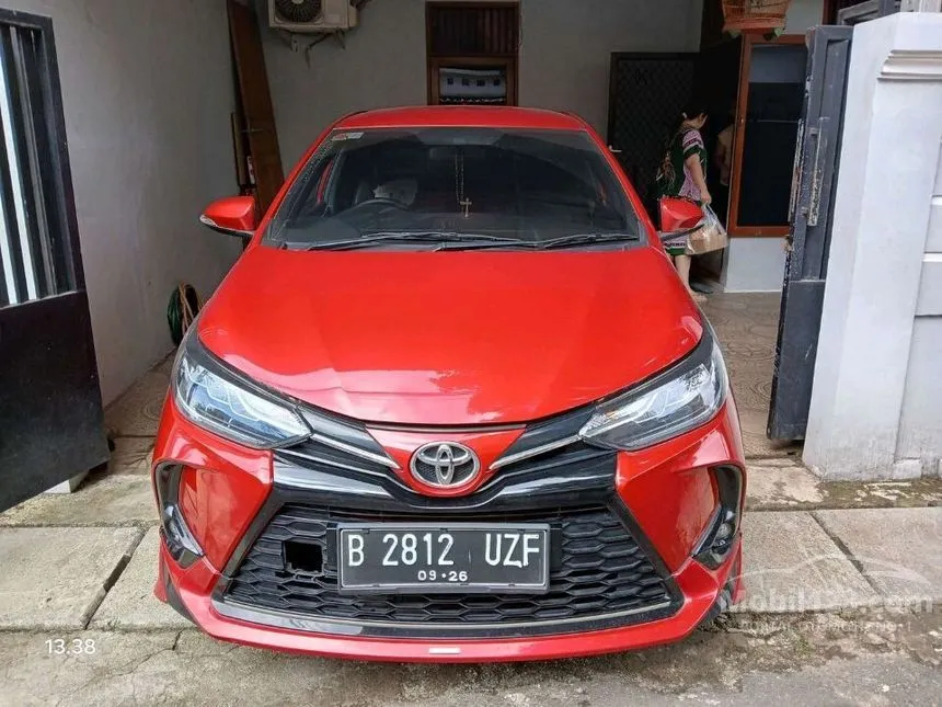 Jual Mobil Toyota Yaris 2021 S GR Sport 1.5 di DKI Jakarta Automatic Hatchback Merah Rp 224.000.000