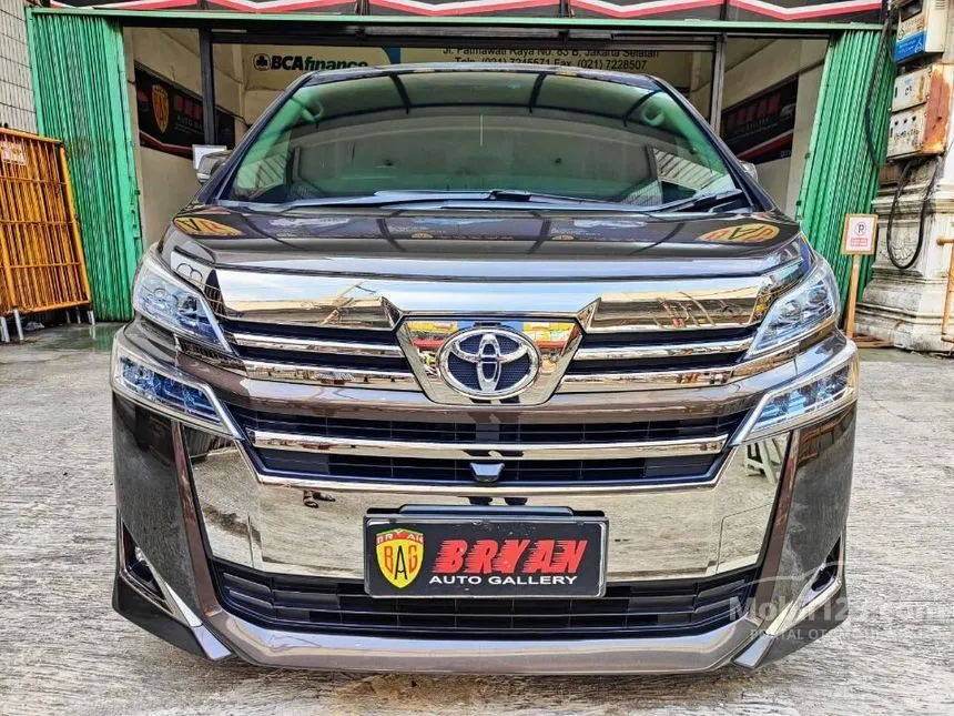 Jual Mobil Toyota Vellfire 2018 G 2.5 di DKI Jakarta Automatic Van Wagon Abu