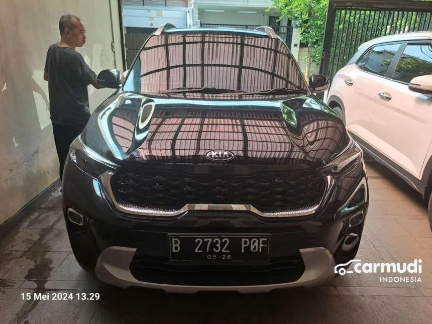 Jual Mobil KIA Sonet 2021 Premiere 1.5 di Banten Automatic Wagon Hitam Rp 242.000.000
