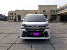 2015 Toyota Vellfire 2.5 zg alles cbu putih km18ribuan