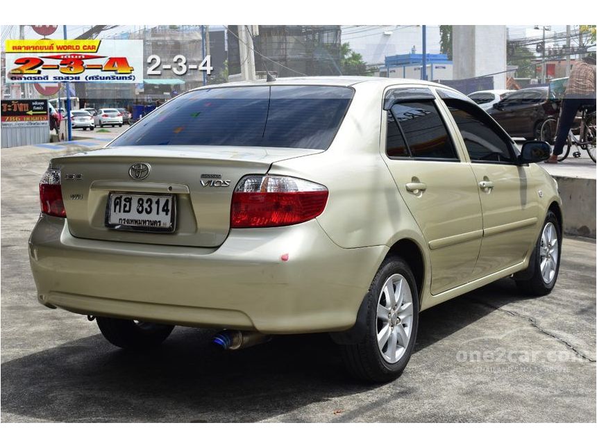Toyota Vios 2005 E 1.5 in กรุงเทพและปริมณฑล Automatic Sedan สีทอง for ...