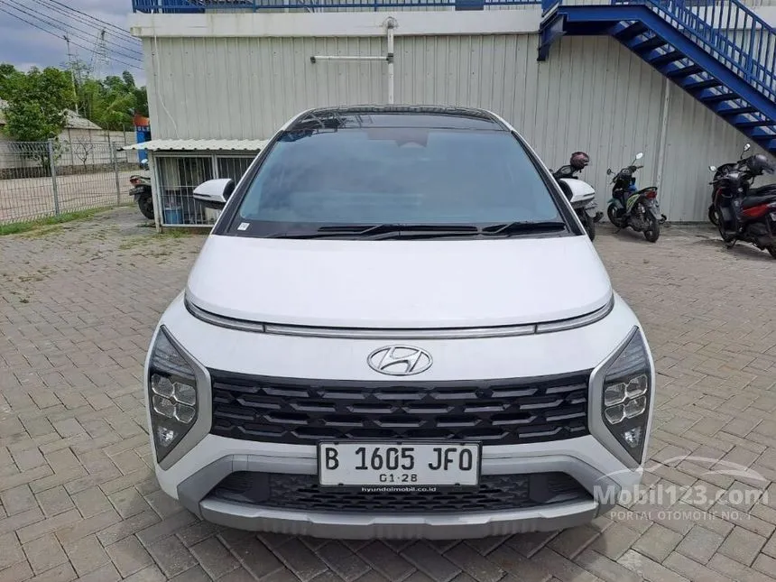 Jual Mobil Hyundai Stargazer 2022 Prime 1.5 di DKI Jakarta Automatic Wagon Putih Rp 228.000.000