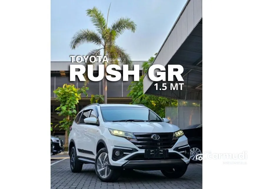 Jual Mobil Toyota Rush 2024 S GR Sport 1.5 di DKI Jakarta Manual SUV Putih Rp 268.400.000