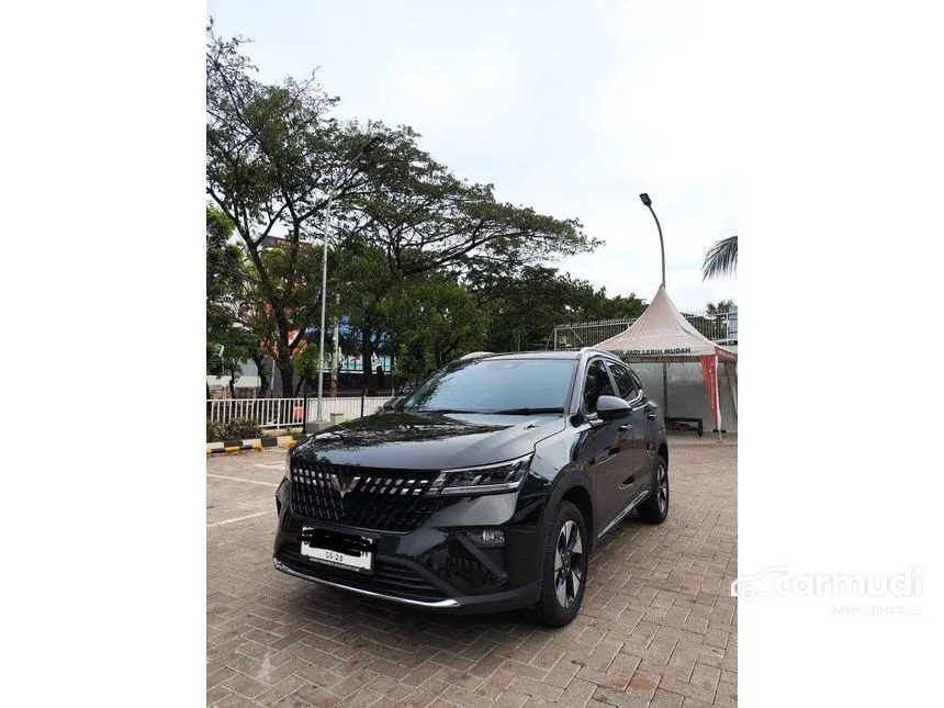 Jual Mobil Wuling Alvez 2024 EX 1.5 di Banten Automatic Wagon Hitam Rp 281.000.000