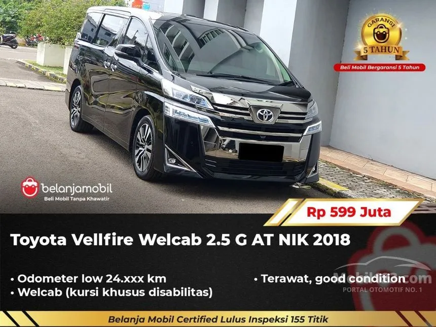 2018 Toyota Vellfire G MPV